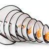 Pet Recovery Cone Qiyadin Translucent Soft Plastic Collar for Dogs-1