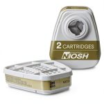 3M 6006 NIOSH Approved Respirator Cartridge for Half and Full-0