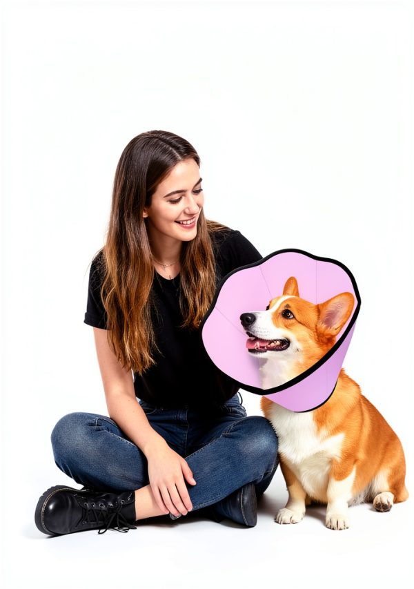 MIDOG Dog Recovery Cone Soft Lightweight Breathable Multiple Sizes-7
