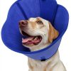 Vithael Dog Recovery Cone L Double‑Layer Soft Mesh Protective Collar-0