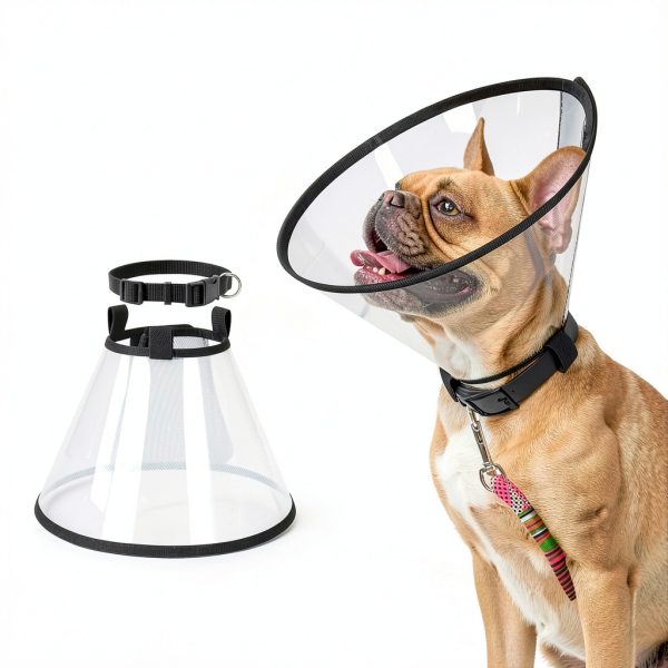 Dog Recovery Collar Supet Soft PVC Adjustable Cone Size-5