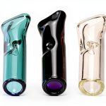 Reusable Glass Tips AOMI Flat Mouthpiece 9mm 35mm 10‑Pack Multi‑Color-0