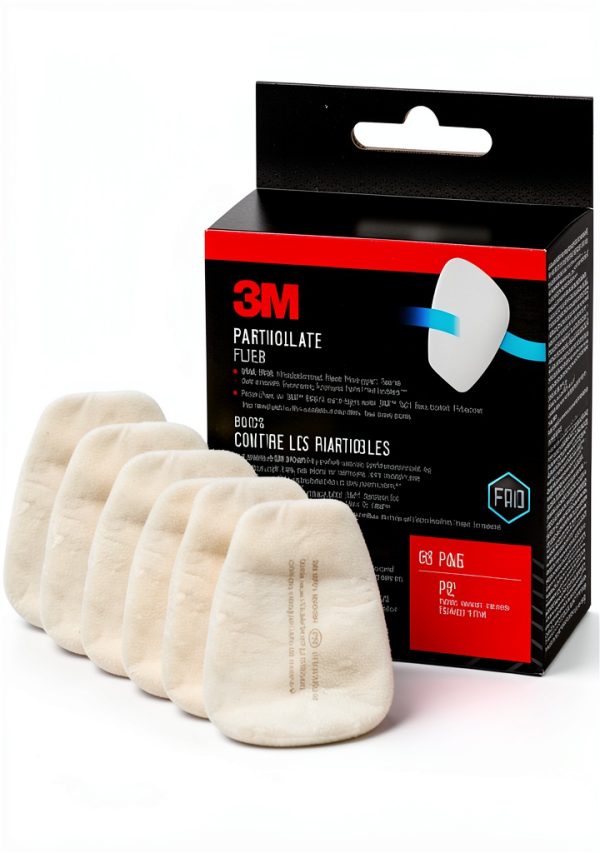 3M Particulate Filter P95 5P71P3-C 6 Pack NIOSH‑Approved Reusable-0