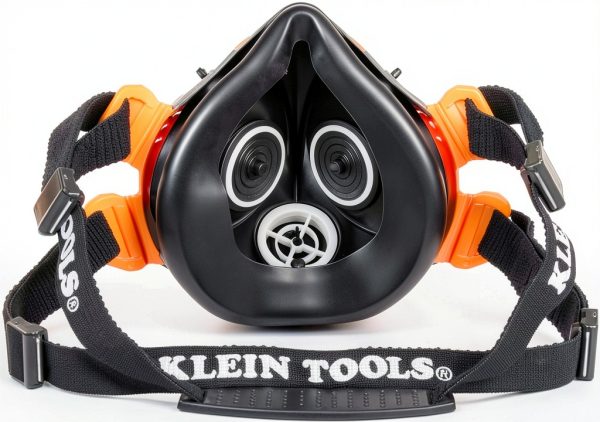 Klein Tools 60554 Respirator Mask Replacement Filter, Low-Profile, for P100 Half-Mask Respirators (Cat. Nos. 60552 and 60553), 2-Pack-1