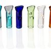 Reusable Glass Tips AOMI Flat Mouthpiece 9mm 35mm 10‑Pack Multi‑Color-7