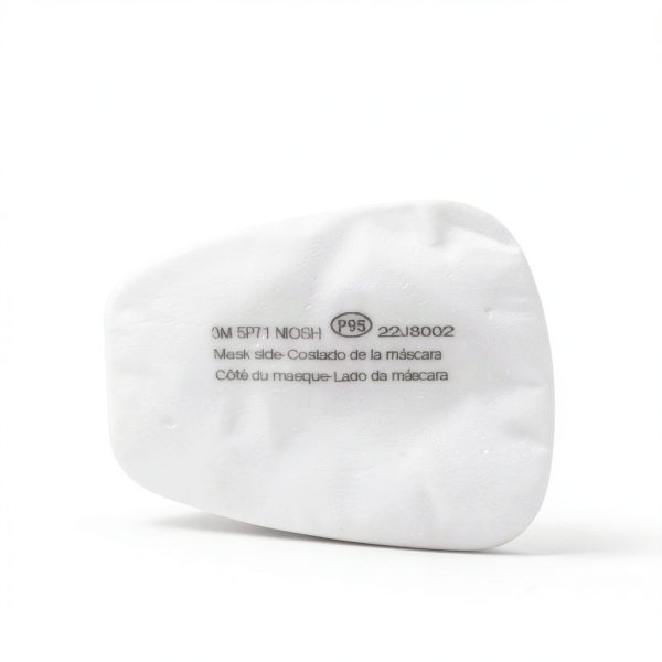 3M Respirator Filter Replacement 5P71, 5 Pairs, P95, Must Be Used with 3M 5000 Respirators or 3M Cartridges 6000 Series-7