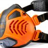 Klein Tools 60554 Respirator Mask Replacement Filter, Low-Profile, for P100 Half-Mask Respirators (Cat. Nos. 60552 and 60553), 2-Pack-4
