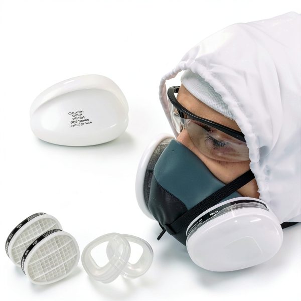 Gerson NIOSH G95P P95 Filter Pads 5 Pair Box for Cartridges-1